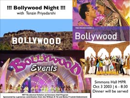 Bollywood Night Poster